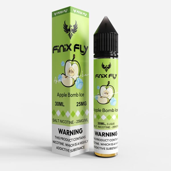 Finix Fly Apple Bomb Ice Salt Nicotine E-liquid 30ML
