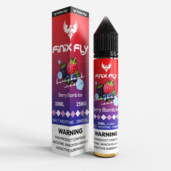 Finix Fly Berry Bomb Ice Salt Nicotine E-liquid 30ML