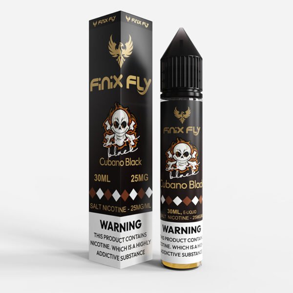 Finix Fly Cubano Black Salt Nicotine E-liquid 30ML