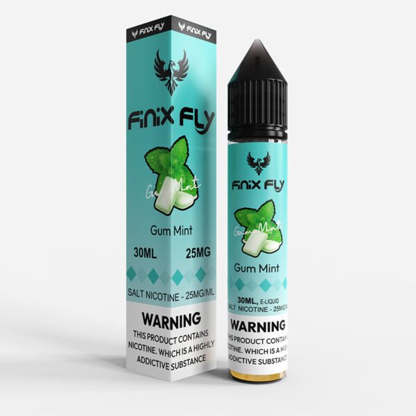 Finix Fly Gum Mint Salt Nicotine E-liquid 30ML