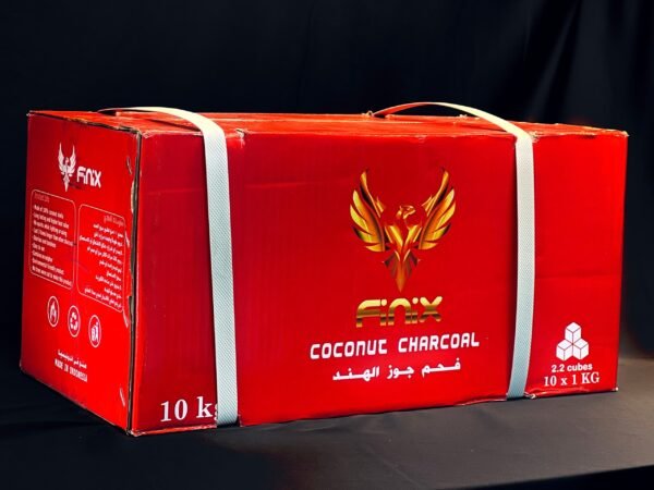Charcoal 96 Pcs Coconut Cubes - Image 2