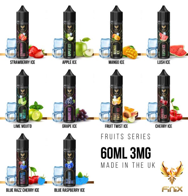 JUICE HOOKAH FRUIT SERIES FINIX 60ML