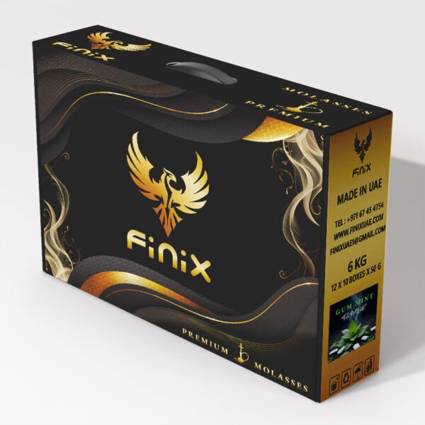 Finix Shisha Molasses – Gum Mint (50g) - Image 4