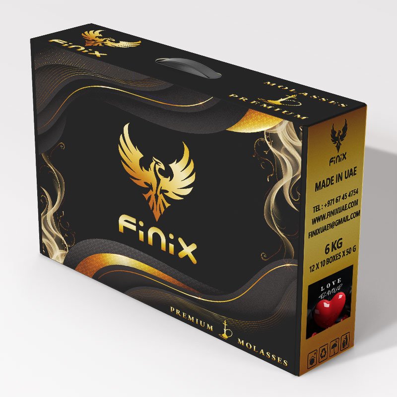 Finix Shisha Molasses – Love (50g) - Image 4