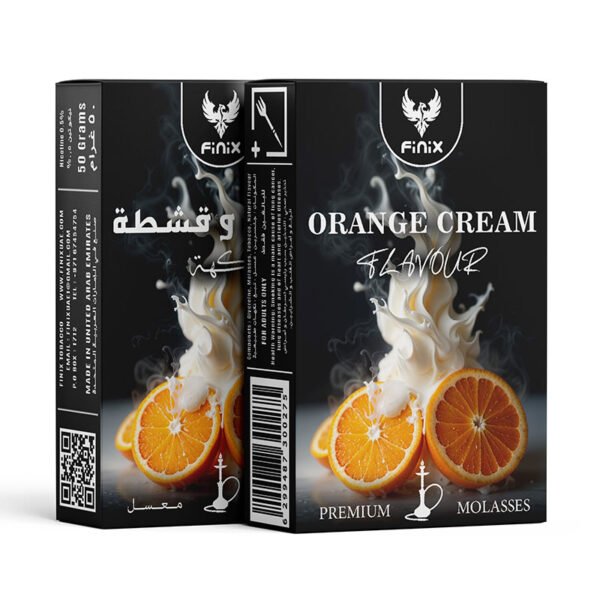 Finix Shisha Molasses – Orange Cream (50g)
