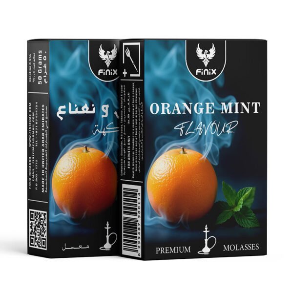 Finix Shisha Molasses – Orange Mint (50g)