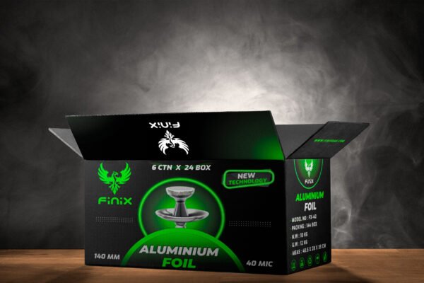 Aluminium Foil HOOKAH 40MIC FX-40 FINIX - Image 2