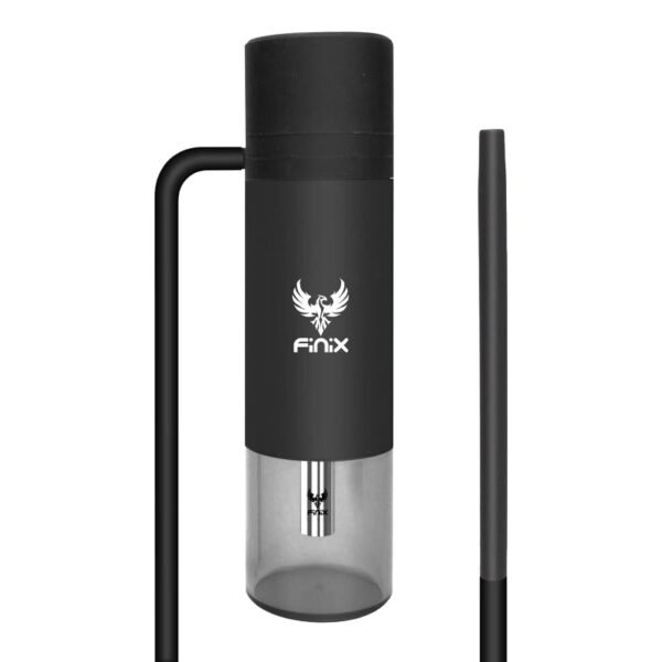 Finix Portable Car Hookah Plastic Black + Accessories & Bag