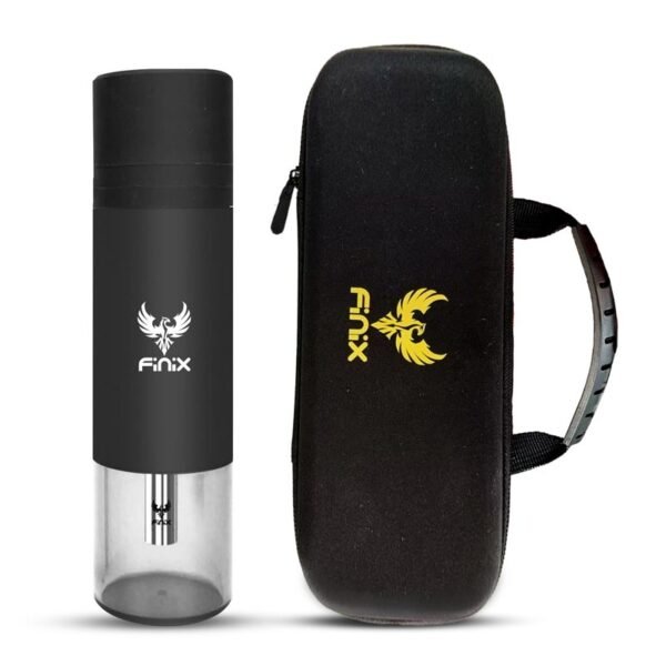 Finix Portable Car Hookah Plastic Black + Accessories & Bag - Image 2