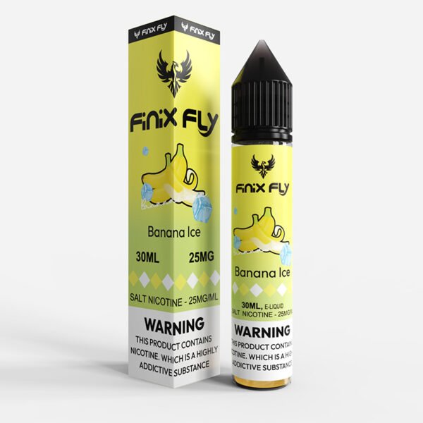 Finix Fly Banana Ice Salt Nicotine E-liquid 30ML